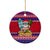 Custom Guam Christmas Ceramic Ornament Guaman Santas Felis Pasgua LT14 - Polynesian Pride