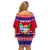 Custom Guam Christmas Family Matching Off Shoulder Short Dress and Hawaiian Shirt Guaman Santas Felis Pasgua LT14 - Polynesian Pride