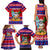 Custom Guam Christmas Family Matching Tank Maxi Dress and Hawaiian Shirt Guaman Santas Felis Pasgua LT14 - Polynesian Pride