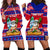 Custom Guam Christmas Hoodie Dress Guaman Santas Felis Pasgua LT14 - Polynesian Pride