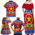 Custom Philippines Christmas Family Matching Off Shoulder Maxi Dress and Hawaiian Shirt Filipino Parol Maligayang Pasko LT14 - Polynesian Pride