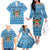 Custom Fiji Christmas Family Matching Off Shoulder Long Sleeve Dress and Hawaiian Shirt Fijian Tapa Marau na Kerisimasi LT14 - Polynesian Pride