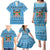 Custom Fiji Christmas Family Matching Puletasi Dress and Hawaiian Shirt Fijian Tapa Marau na Kerisimasi LT14 - Polynesian Pride