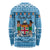 Custom Fiji Christmas Long Sleeve Shirt Fijian Tapa Marau na Kerisimasi LT14 - Polynesian Pride