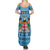 Custom Fiji Christmas Summer Maxi Dress Fijian Tapa Marau na Kerisimasi LT14 - Polynesian Pride