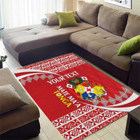 Custom Mate Maa Tonga Area Rug 2024 Go Champions LT14 - Polynesian Pride