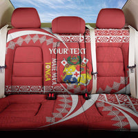 Custom Mate Maa Tonga Back Car Seat Cover 2024 Go Champions LT14 One Size Red - Polynesian Pride
