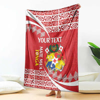 Custom Mate Maa Tonga Blanket 2024 Go Champions LT14 - Polynesian Pride