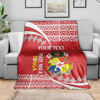 Custom Mate Maa Tonga Blanket 2024 Go Champions LT14 - Polynesian Pride