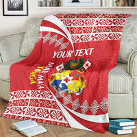 Custom Mate Maa Tonga Blanket 2024 Go Champions LT14 - Polynesian Pride