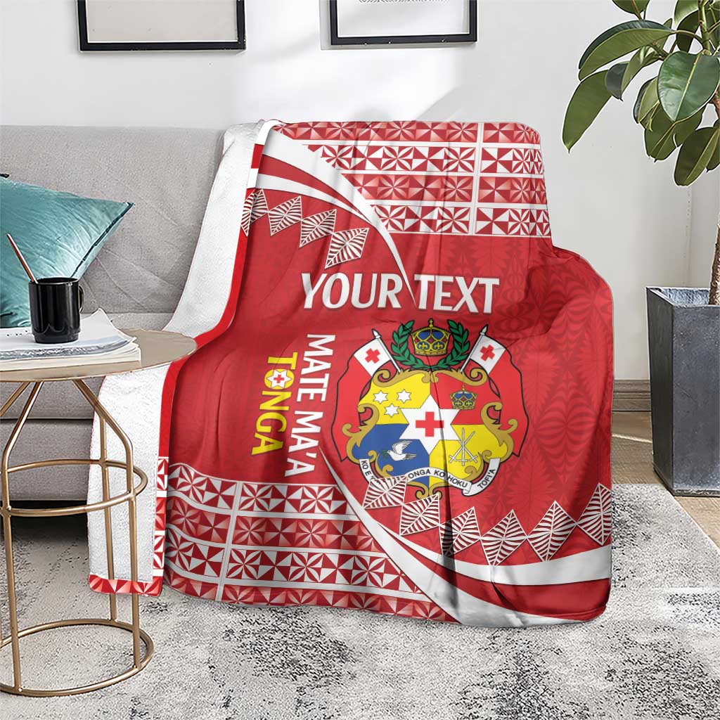 Custom Mate Maa Tonga Blanket 2024 Go Champions LT14 - Polynesian Pride