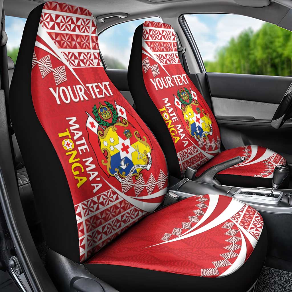 Custom Mate Maa Tonga Car Seat Cover 2024 Go Champions LT14 - Polynesian Pride