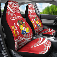 Custom Mate Maa Tonga Car Seat Cover 2024 Go Champions LT14 - Polynesian Pride