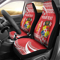 Custom Mate Maa Tonga Car Seat Cover 2024 Go Champions LT14 - Polynesian Pride