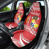 Custom Mate Maa Tonga Car Seat Cover 2024 Go Champions LT14 - Polynesian Pride