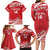 Custom Mate Maa Tonga Family Matching Long Sleeve Bodycon Dress and Hawaiian Shirt 2024 Go Champions