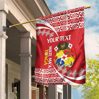 Custom Mate Maa Tonga Garden Flag 2024 Go Champions LT14 House Flag Red - Polynesian Pride