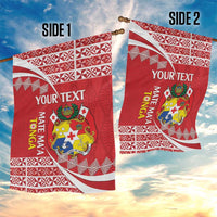 Custom Mate Maa Tonga Garden Flag 2024 Go Champions LT14 - Polynesian Pride