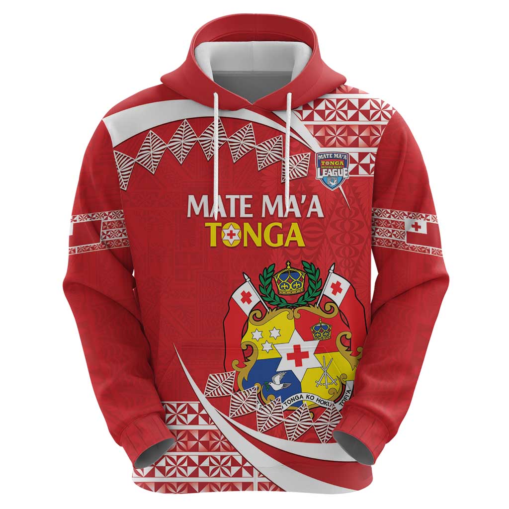 Custom Mate Maa Tonga Hoodie 2024 Go Champions LT14 - Polynesian Pride