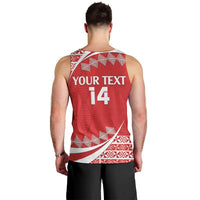 Custom Mate Maa Tonga Men Tank Top 2024 Go Champions LT14 - Polynesian Pride