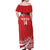 Custom Mate Maa Tonga Off Shoulder Maxi Dress 2024 Go Champions