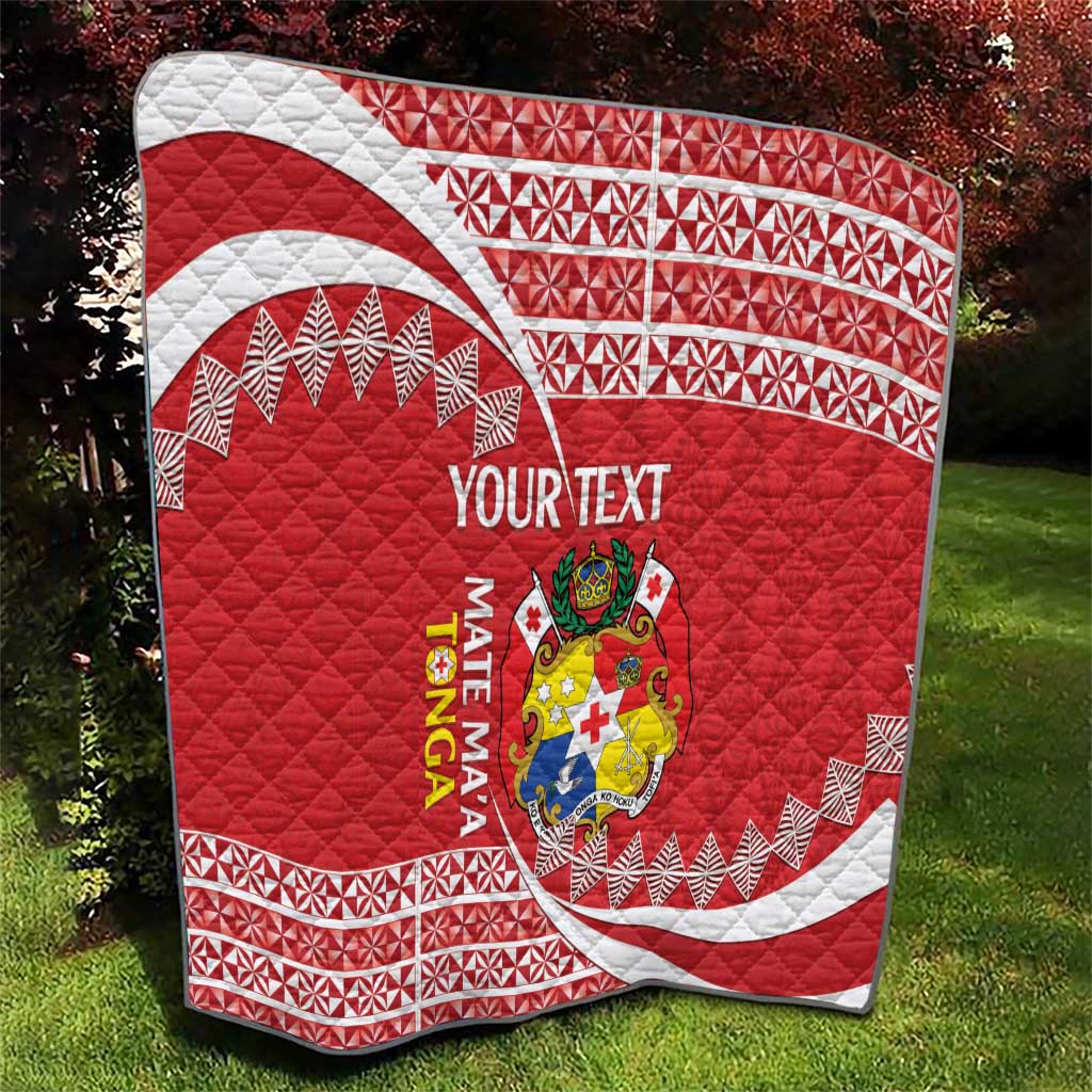 Custom Mate Maa Tonga Quilt 2024 Go Champions LT14 - Polynesian Pride