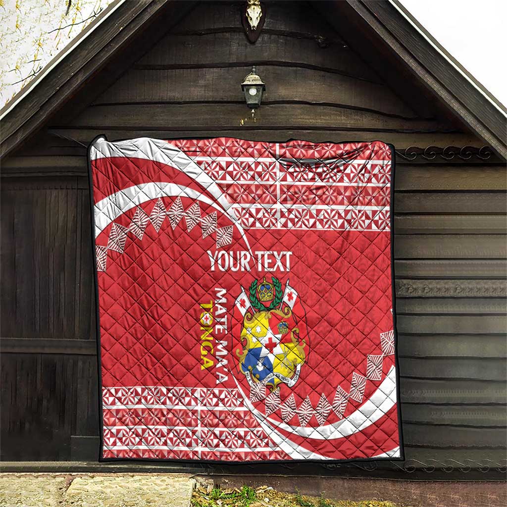 Custom Mate Maa Tonga Quilt 2024 Go Champions LT14 - Polynesian Pride