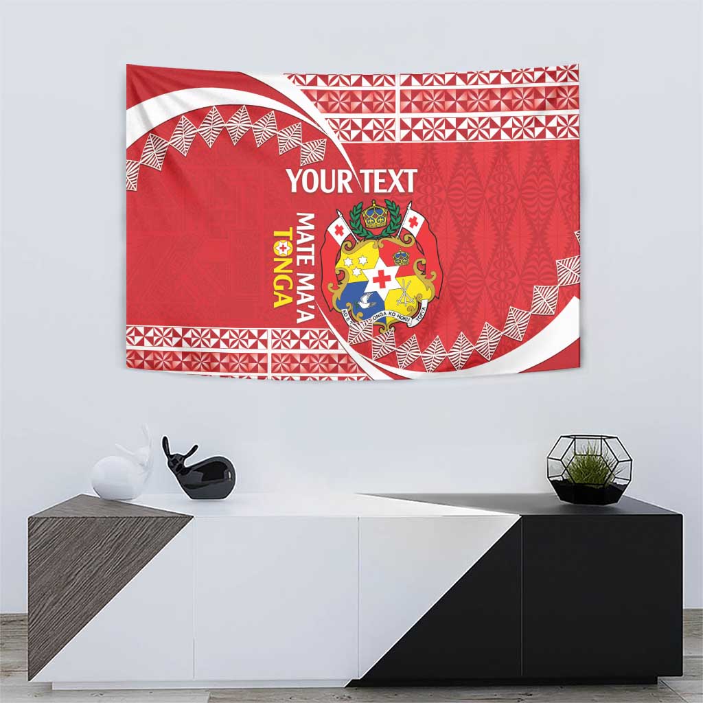 Custom Mate Maa Tonga Tapestry 2024 Go Champions LT14 - Polynesian Pride
