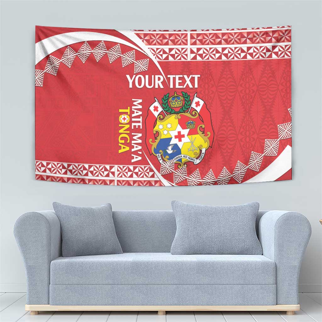 Custom Mate Maa Tonga Tapestry 2024 Go Champions LT14 - Polynesian Pride