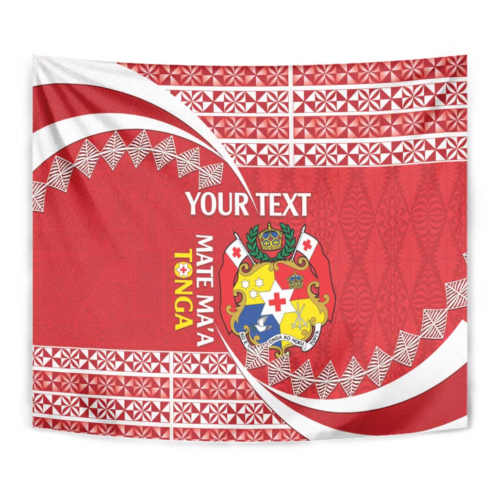 Custom Mate Maa Tonga Tapestry 2024 Go Champions LT14 - Polynesian Pride
