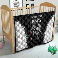 Aotearoa Rugby Custom Quilt Maori Kiwi - Mascot Style LT14 - Polynesian Pride