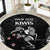 Aotearoa Rugby Custom Round Carpet Maori Kiwi - Mascot Style