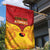 Papua New Guinea Rugby Custom Garden Flag Go Kumuls PNG - Polynesian Pattern