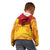 Papua New Guinea Rugby Custom Kid Hoodie Go Kumuls PNG - Polynesian Pattern