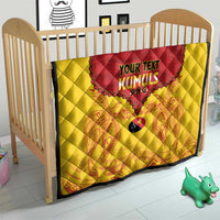 Papua New Guinea Rugby Custom Quilt Go Kumuls PNG - Polynesian Pattern LT14 - Polynesian Pride