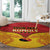 Papua New Guinea Rugby Custom Round Carpet Go Kumuls PNG - Polynesian Pattern