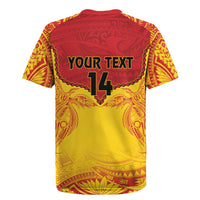 Papua New Guinea Rugby Custom Rugby Jersey Go Kumuls PNG - Polynesian Pattern LT14 - Polynesian Pride