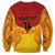 Papua New Guinea Rugby Custom Sweatshirt Go Kumuls PNG - Polynesian Pattern