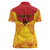 Papua New Guinea Rugby Custom Women Polo Shirt Go Kumuls PNG - Polynesian Pattern