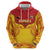 Papua New Guinea Rugby Custom Zip Hoodie Go Kumuls PNG - Polynesian Pattern