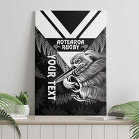 Aotearoa Silver Fern Rugby Custom Canvas Wall Art 2024 Go Kiwi LT14 - Polynesian Pride