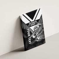 Aotearoa Silver Fern Rugby Custom Canvas Wall Art 2024 Go Kiwi LT14 - Polynesian Pride
