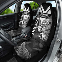 Aotearoa Silver Fern Rugby Custom Car Seat Cover 2024 Go Kiwi LT14 - Polynesian Pride