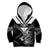 Aotearoa Silver Fern Rugby Custom Kid Hoodie 2024 Go Kiwi