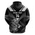 Aotearoa Silver Fern Rugby Custom Zip Hoodie 2024 Go Kiwi