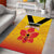 Orchids PNG Rugby Custom Area Rug Go Champions Papua New Guinea