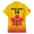 Orchids PNG Rugby Custom Family Matching Summer Maxi Dress and Hawaiian Shirt Go Champions Papua New Guinea