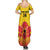 Orchids PNG Rugby Custom Family Matching Summer Maxi Dress and Hawaiian Shirt Go Champions Papua New Guinea