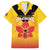 Orchids PNG Rugby Custom Family Matching Tank Maxi Dress and Hawaiian Shirt Go Champions Papua New Guinea