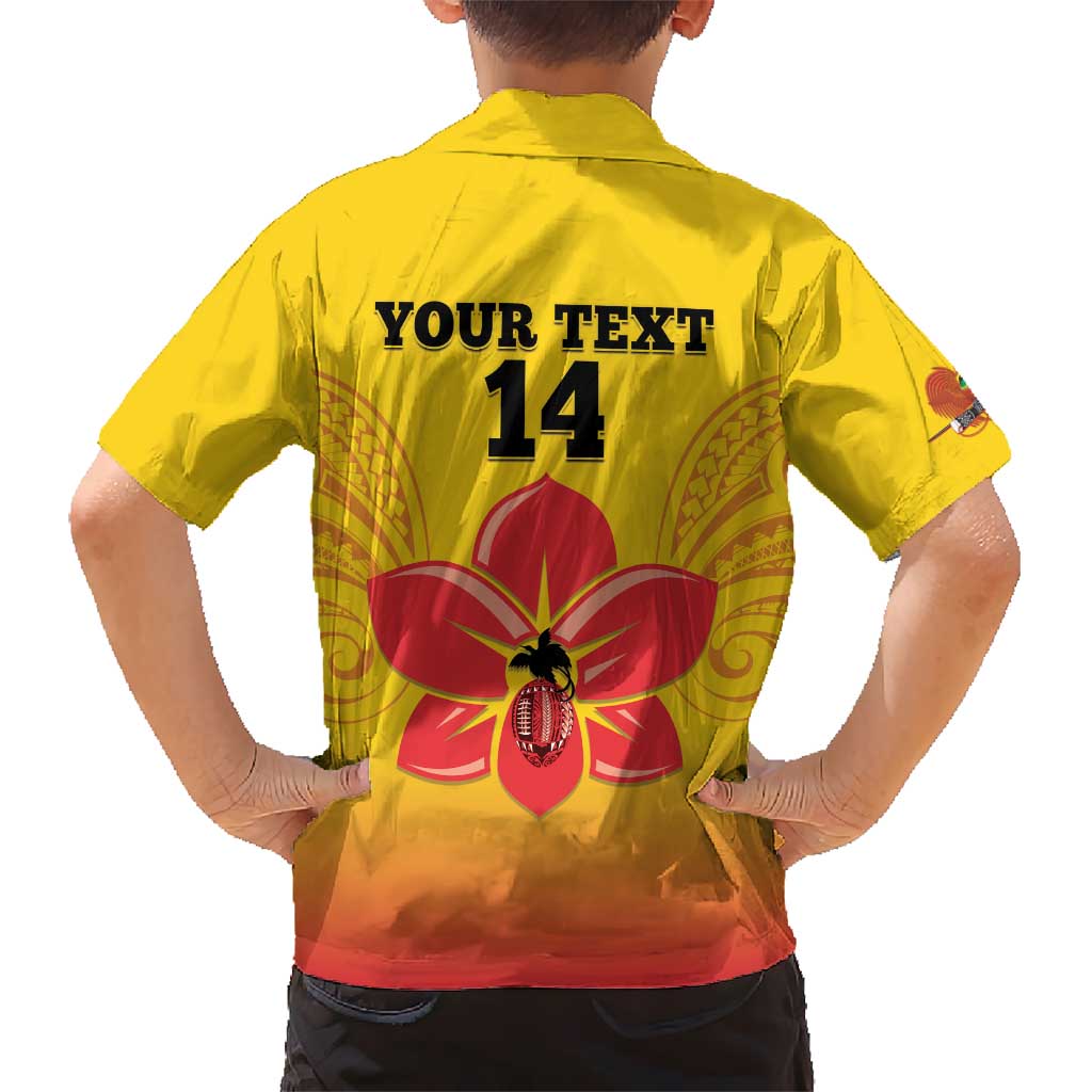 Orchids PNG Rugby Custom Hawaiian Shirt Go Champions Papua New Guinea LT14 - Polynesian Pride